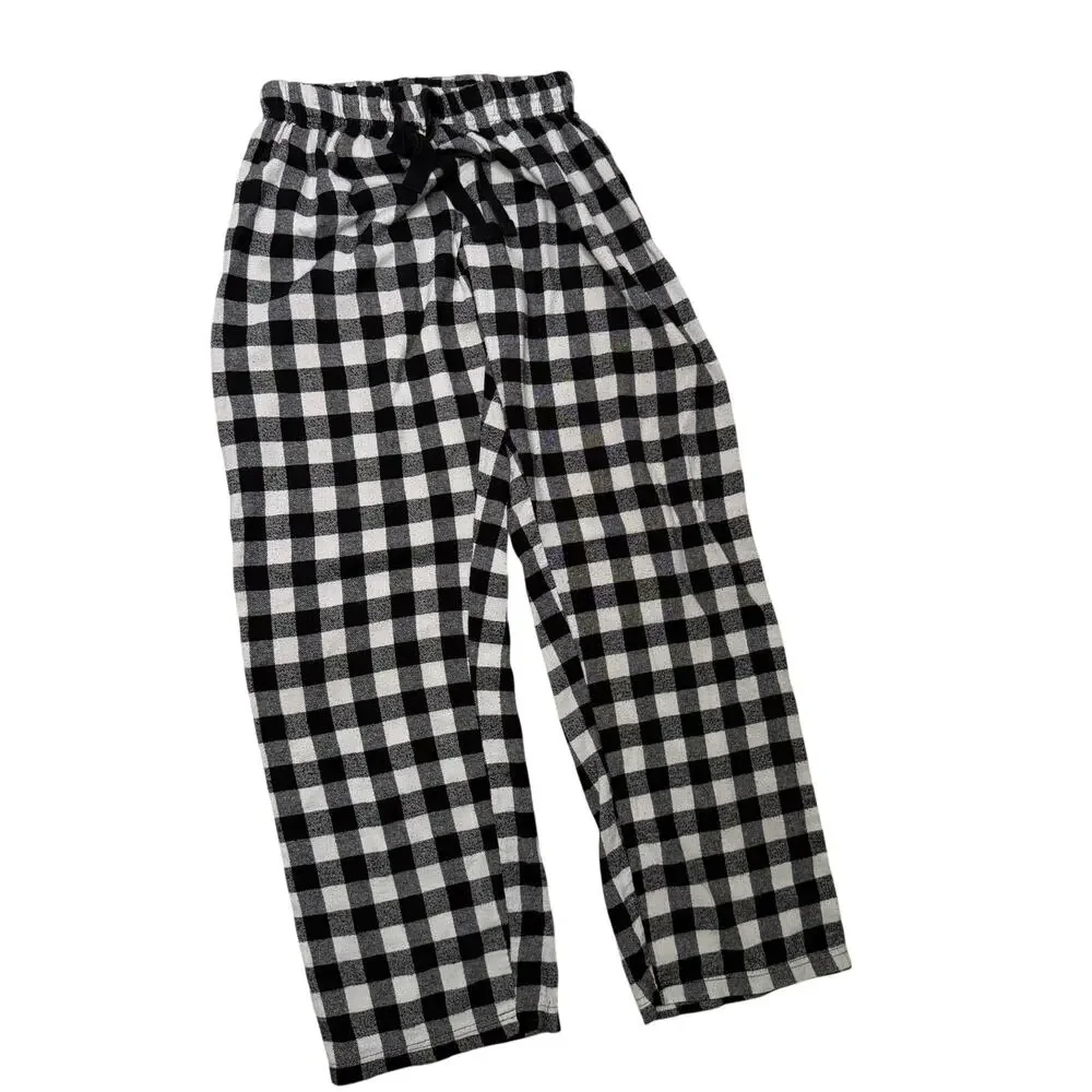 Kids Big Boys Sleepwear Pants Bundle of 2 | Black & Green| S